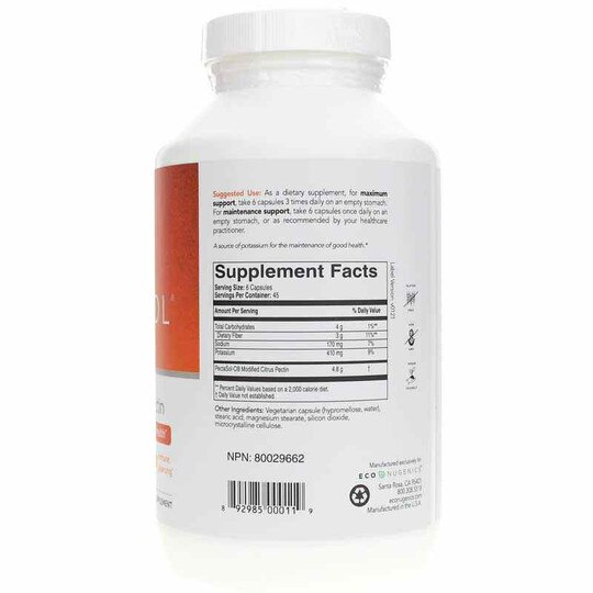 PectaSol Modified Citrus Pectin, ECN